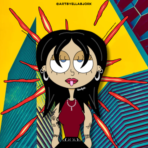 “Ella Bjork” Vinyl Sticker