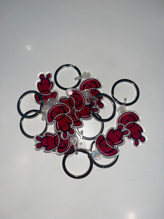 “Grit” 1.5 inch Acrylic Keychain